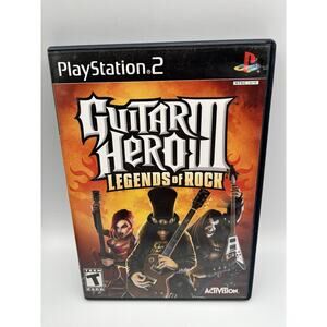 Guitar Hero lll 3: Legends of Rock (Playstation 2, PS2) Tested